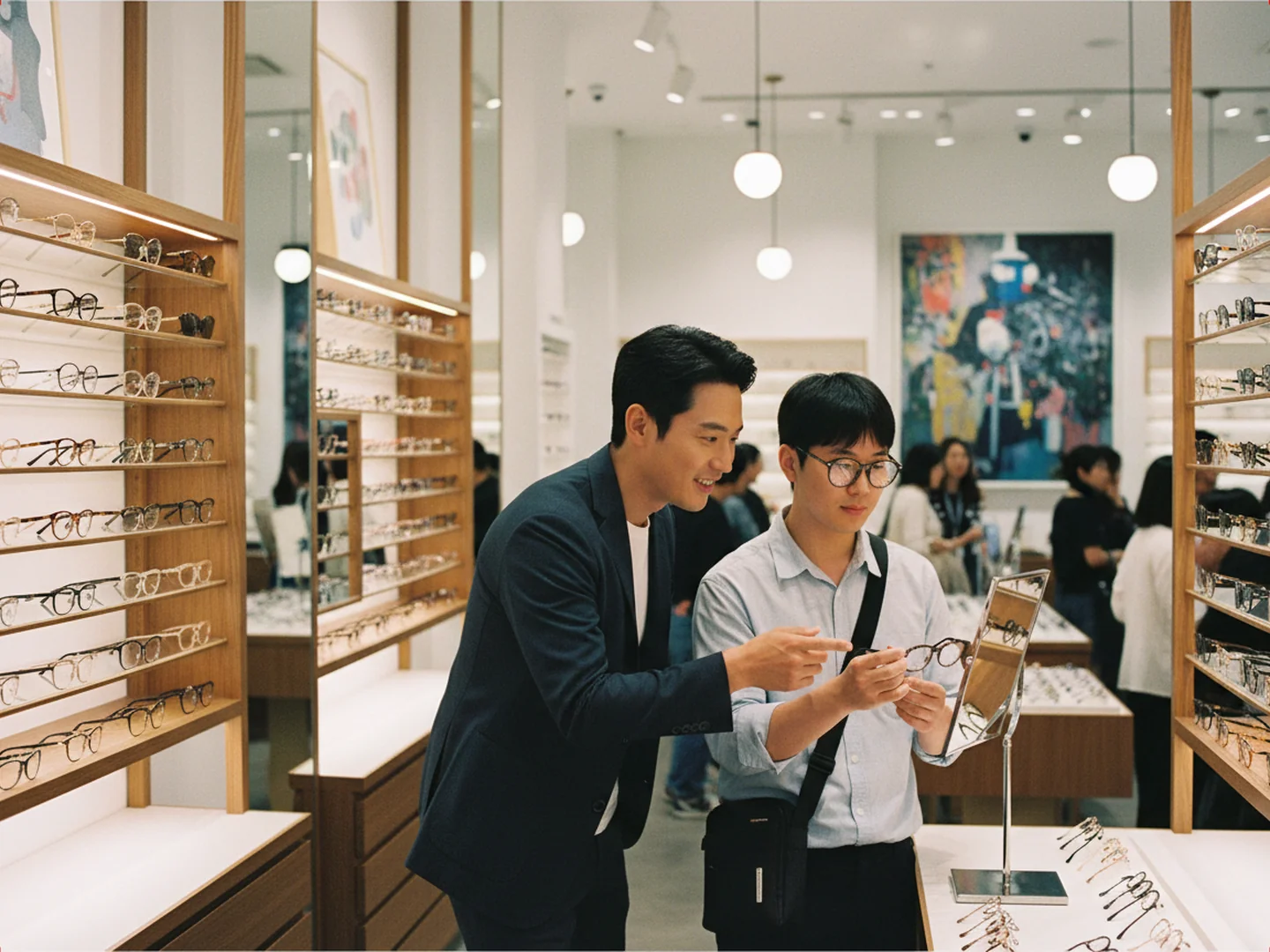 경도를 기다리며 박서준 안경05